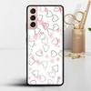 Стеклянный чехол LOVE Heart для Samsung Galaxy S22 S20 FE S21 Plus, чехол для телефона S10 5G S9 Note 20 Ultra 10 Lite Shell