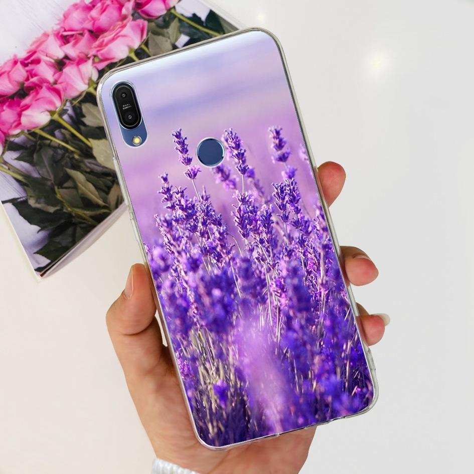 Чехол 5.99" для Asus Zenfone Max Pro (М1) ZB601KL ZB602K Чехол X00TDB Модный узор Прозрачный Мягкий Силикон Fundas Задняя крышка телефона