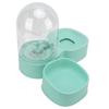 Pet Food Water Feeder Detachable Bowl Automatic Gravity Dog Feeder for Dogs and CatsGreen