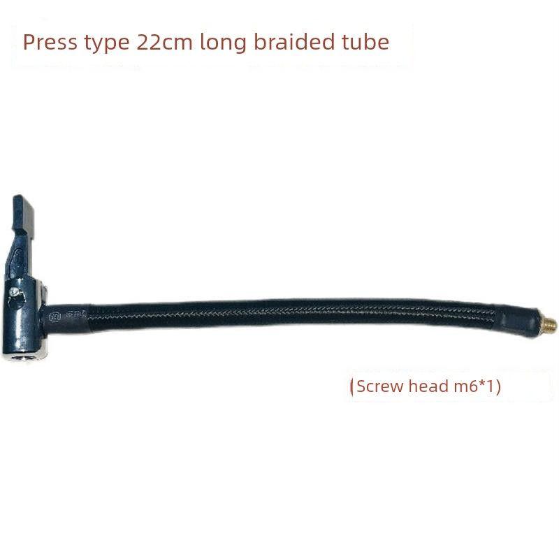 Car Air Pump Hose, Thickened Explosion-Proof Inflator Tube, Electric Air Pump Accessories, Rubber Hose, Gauze Braided Tube