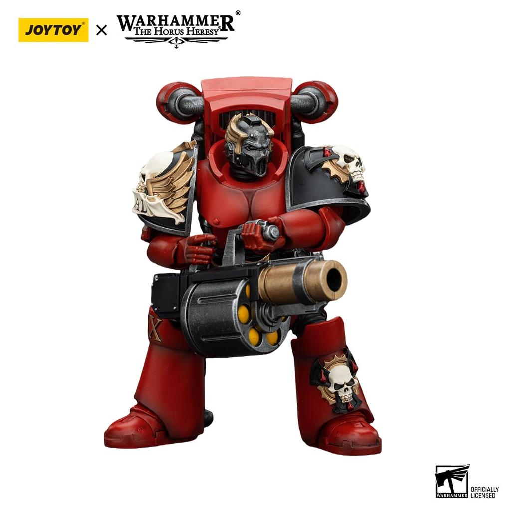 JOYTOY Warhammer Blood Angels Отряд Слезы Арк Элерим с Гранатой Слезы Масштабная Экшн-фигурка 40 000 Ангелов (Оборудован Пусковой установкой Ангела) 1/18 (Собранный)