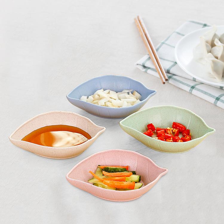 Листья пшеничной соломы Креативные нестандартные маленькие блюда Блюда со специями для кухни Гарниры Закуски