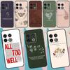 Чехол с текстом песни All Too Well для OnePlus 13 13R 12 12R 11 10 Pro 8T 10T OnePlus Nord 4 CE 2 3 Lite N10 N20 N30