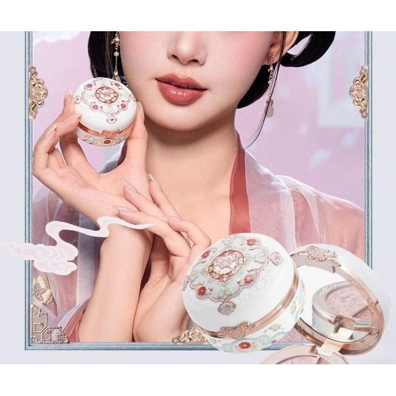 Flower Knows - Пудра-дуо для хайлайтинга и румян Butterfly Cloud Collar - 01