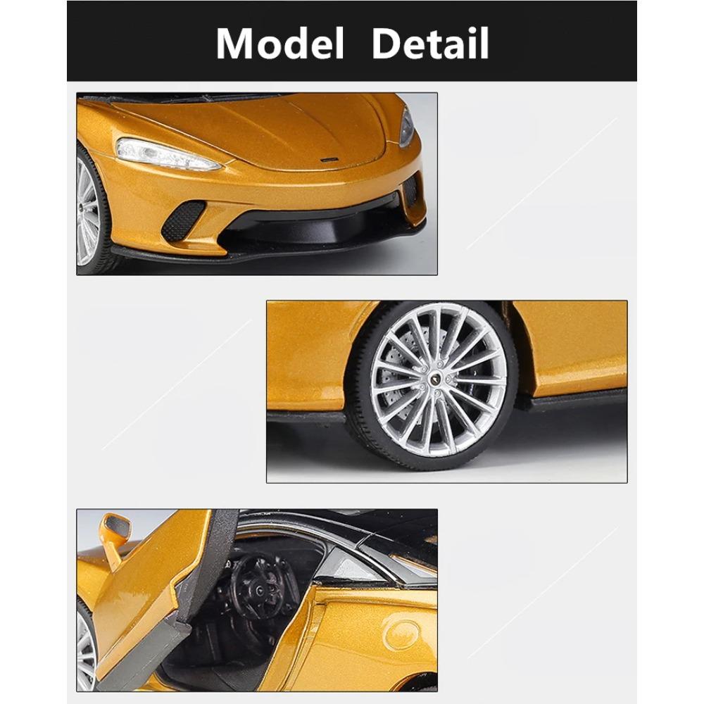 Welly 1/24 McLaren GT Сплав Суперспортивный Автомобиль Модель Литье под Давлением Металл Гонки Транспортные Средства Авто Модель Симуляция Коллекция Детский Подарок
