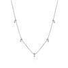 ANDYWEN 925 Sterling Silver Gold Zircon Charm CZ Choker Long Chain Necklace 2023 Women Classic Wedding Fine Jewelry Gift