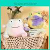 Cute Plush Frog Toy For Girls Soft And Cuddly Gift For Children Frog Plushie Doll