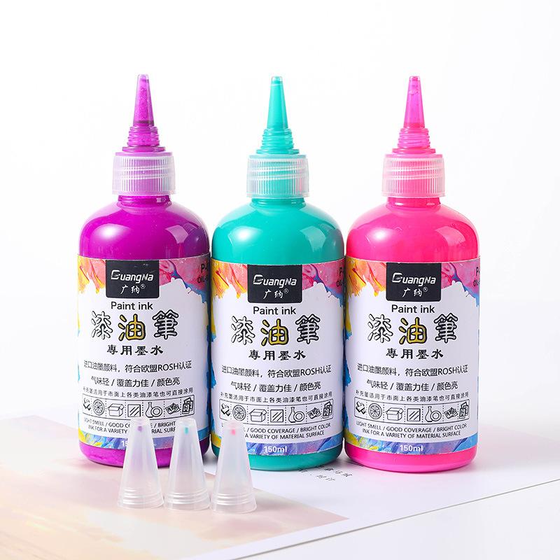 150ml Marker Ink Paint Pen Ink Supplement 12 Colors Optional DIY Graffiti Art for Children