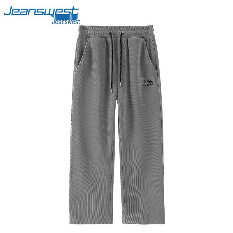 Мужские вельветовые свободные прямые широкие спортивные штаны Jeanswest