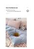 Хлопковое постельное белье в стиле Muji, Стиранный хлопок, Односпальное/Двуспальное, 150x200x230