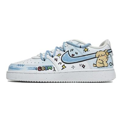 Кроссовки Court Vision 1 Low top Мужские Женские Белые Синие DH3158-101(Team61-S-BOX)