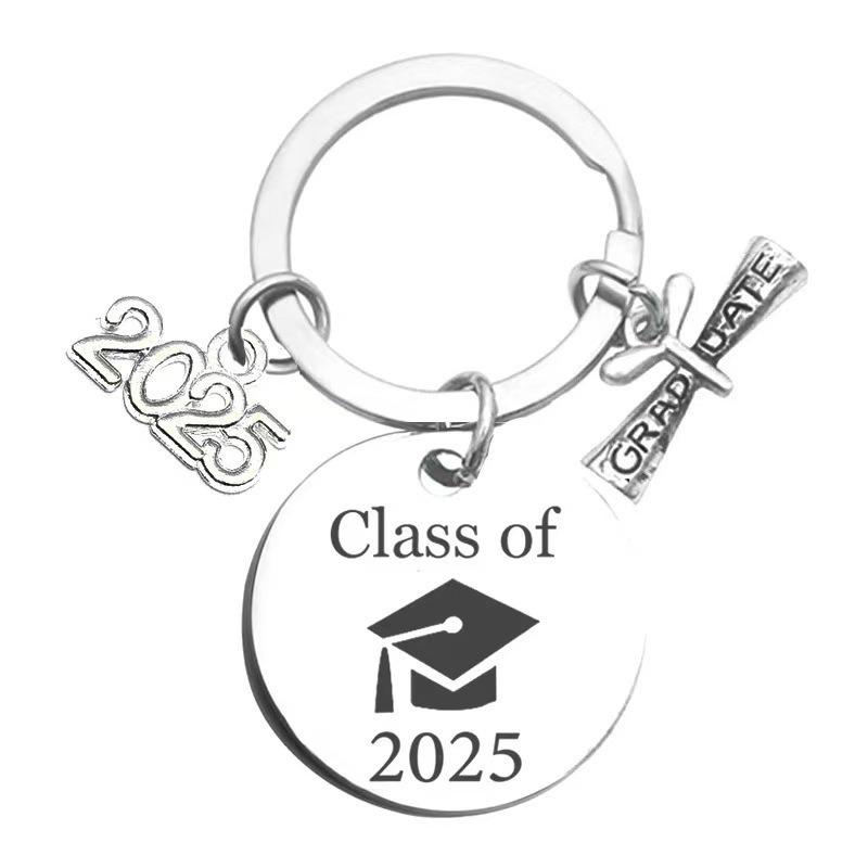 Металлический брелок с гравировкой 2025: Подвеска на выпускной из нержавеющей стали