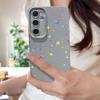 Чехол для телефона с принтом «Разноцветные звезды» для Samsung A57 A37 A17 A56 A36 A16 A55 A35 A15 A54 5G S21 FE S22 S23 S24 Plus S25 S26 Ultra Cover с текстурой кожи