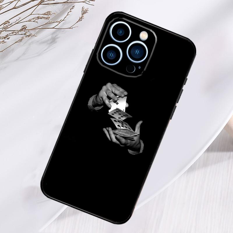 Poker Casino Art Pattern Phone Case For iPhone 17 Pro Max 16 14 13 12 11 15 Pro Max Plus 12 13 Mini 16e 17 Air Cover