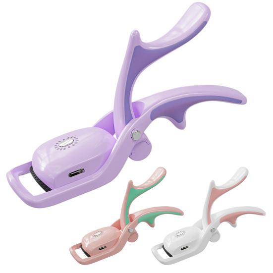 Электрические щипцы для завивки ресниц с подогревом, 3 температурных режима, тип C, перезаряжаемые, портативные, быстро нагревающиеся, женские инструменты для завивки ресниц