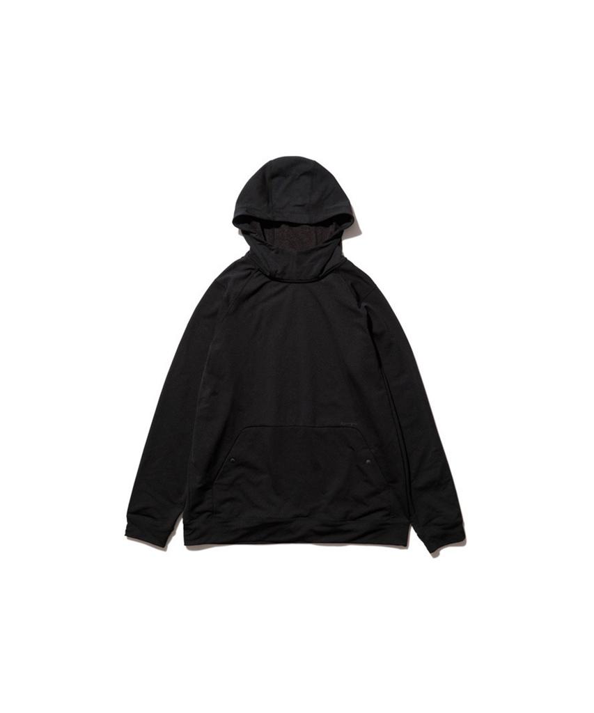 Парка с отводом влаги Snowpeak Air Dry Sweat Parka - Черный / Sw-23Su007Bk