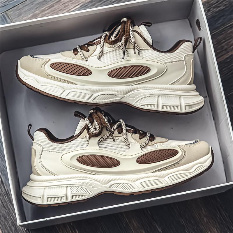 Модные мужские кроссовки, роскошные массивные повседневные кроссовки для мужчин, мягкая подошва, папины туфли, дышащая теннисная спортивная обувь, мужские кроссовки