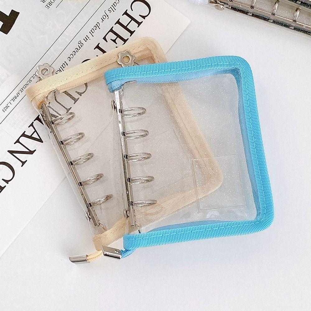 Zipper Notebook Cover Loose-leaf Photocard Binder New Photo Album  Girl