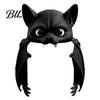 Fun Beverage Gadgets Bat Can Cover for Standard Soda Cans, 3D Printed Reusable Drink Topper Halloween Party Supplies with Eyes & Wings, Novelty