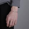 Мужской браслет-цепочка 'змеиная кость' простое украшение универсальное модное подарок на день рождения для парня
