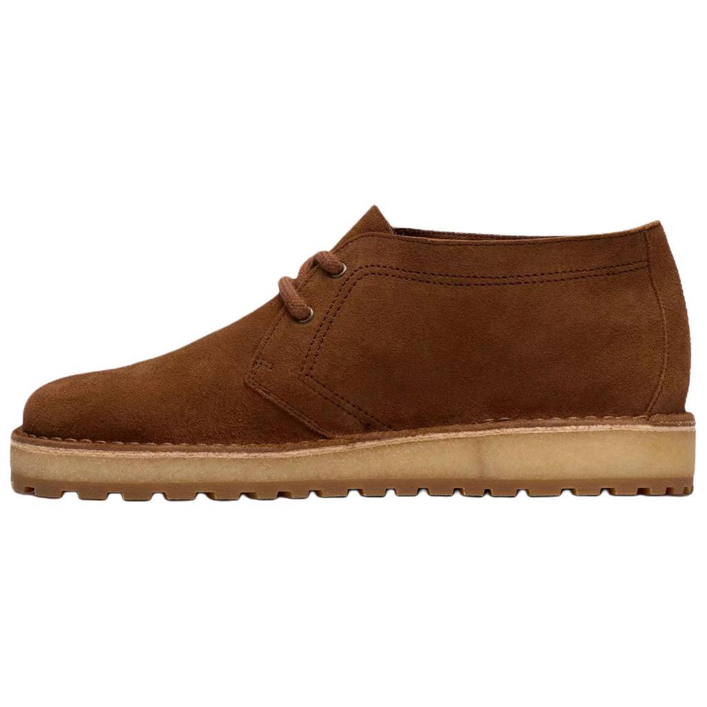 Clarks Оригинальные мужские кроссовки Clarks Desert Hunter из замши цвета Cola, коричневые 26185679