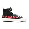 Comme Des Gar Ons Galleria Luxury 25ss Высокие кеды Comme Des GarcOns Converse Black Az K127 001 1