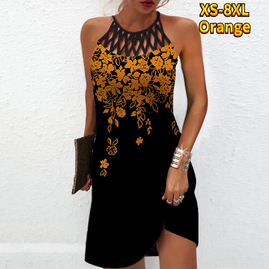 Летнее модное сексуальное платье без рукавов, мягкое повседневное платье с 3D белыми цветами и принтом, платье на бретельках без рукавов, летнее платье на подтяжках