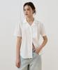 BIBYSEOB Layered Half Shirt White [T52]