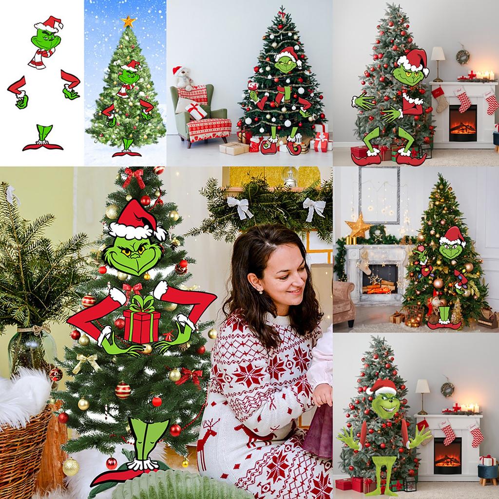 Декор для елки, верхушка для елки, рождественские украшения для маленькой елки