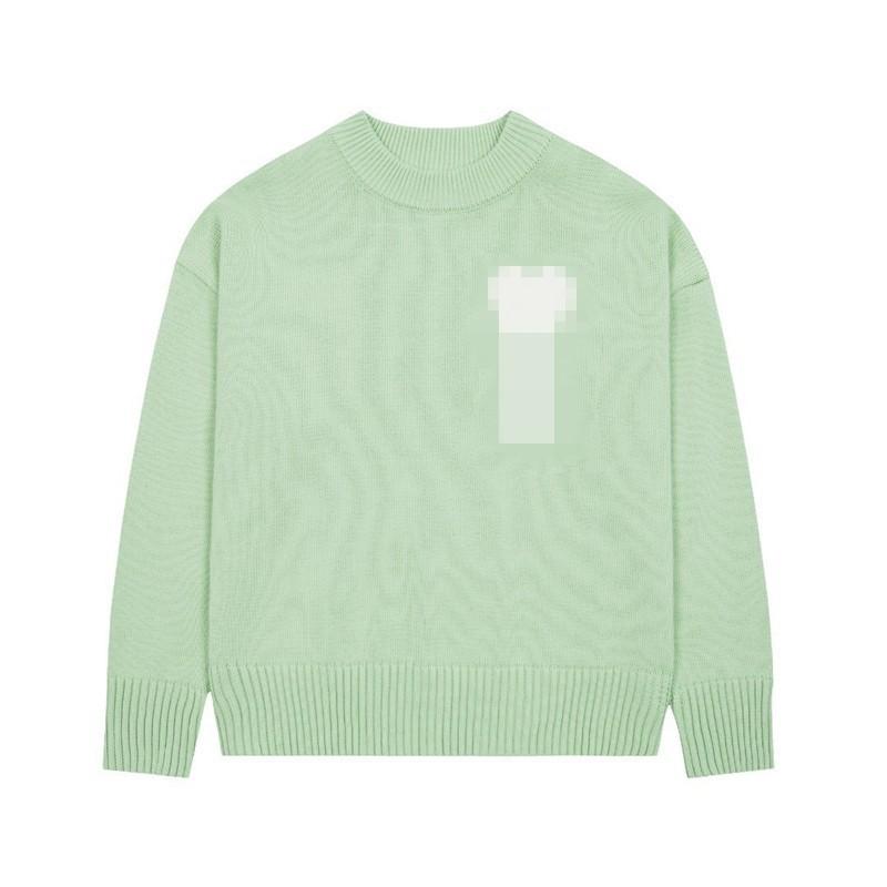 Cozy Cotton Knit Sweater Couples Winter Loose Fit Round Neck Long Sleeve Streetwear