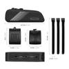 24.7 x 5.6 x 8cm Bike Front Tube Bag 15L Bike Frame Bag Durable Bicycle Top Tube Bag  Mountain Bike