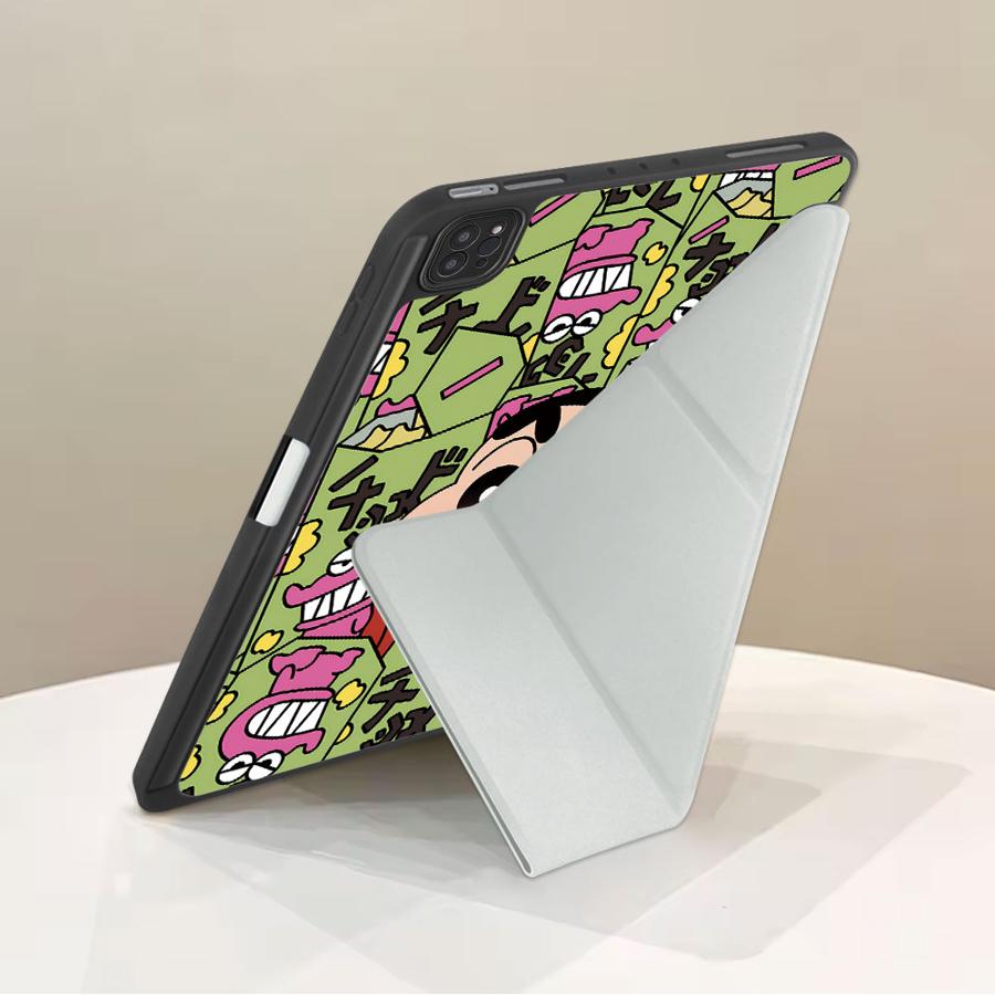 Чехол-держатель для планшета Cra-yons Shin-chans Для iPad Pro 2025 Pro 11-го 10-го 9-го 8-го 7-го 12,9 дюйма Mini 6 7 Air 4 5 M3 M2 1 2 M4