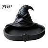 Unique Witchy Office Supplies Wizard Hat Storage Box, Gothic Desk Organizer for Makeup Brushes And Multipurpose Tool Container Pens, Dark Academia