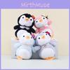 Lovable Penguin Plush Doll Keychain With Premium Pp Cotton Filling And Cute Hat Styles
