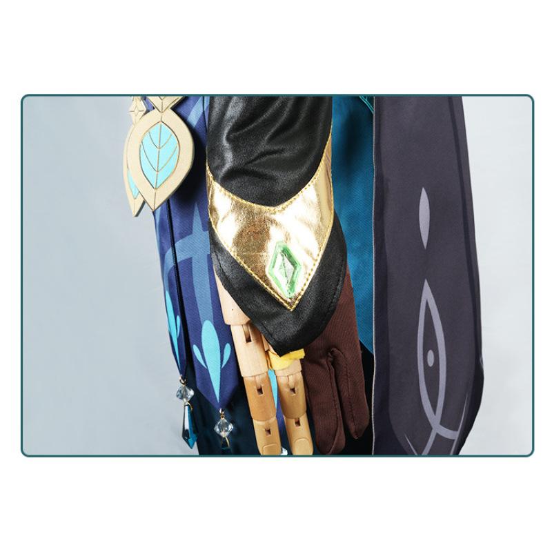 Костюм для косплея Al Haitham, парик Alhaitham, униформа на Хэллоуин, наряды Alhaitham, карнавальные ролевые игры