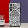 Чехол-футляр с индийским узором мандала для телефонов Samsung Galaxy S25 Ultra S9 S10 S20 S21 S22 Plus S23 FE S24 Ultra