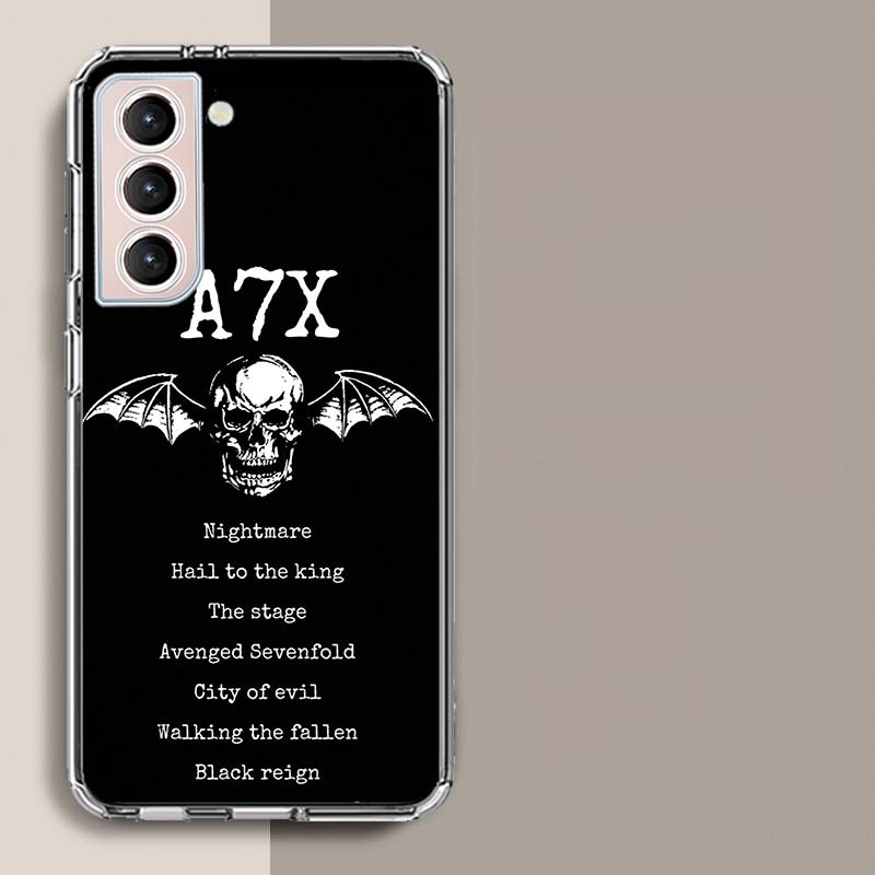Чехол для телефона A-Avenged Sevenfold для Samsung A16 A26 A36 A56 A17 A15 A25 A35 A55 A14 A24 A34 A54 A04S A05S Galaxy Note 20 10 9 8 A
