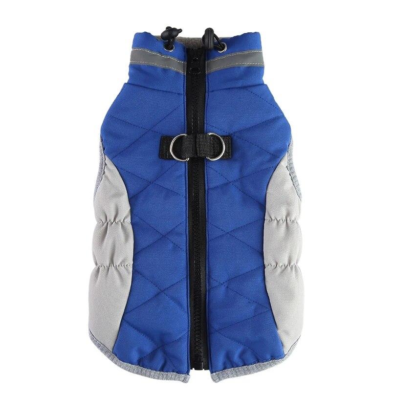 Winter Dog Jacket for Small Medium Dogs Clothes Reflective Puppy Padded Clothing Yorkie Vest Chihuahua French Bulldog Costumes