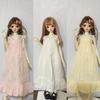Handmake Doll Princess Long Skirt Mini Elegant Casual Clothes for 1/3 1/4 1/6 BJD 30/45/60cm Dolls