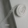 Полая кружевная хлопковая нить шириной 1 см, matching для декора мебели, хлопковая ручная работа DIY, ткань для обивки дивана, штор, уникальная длина 5 метров