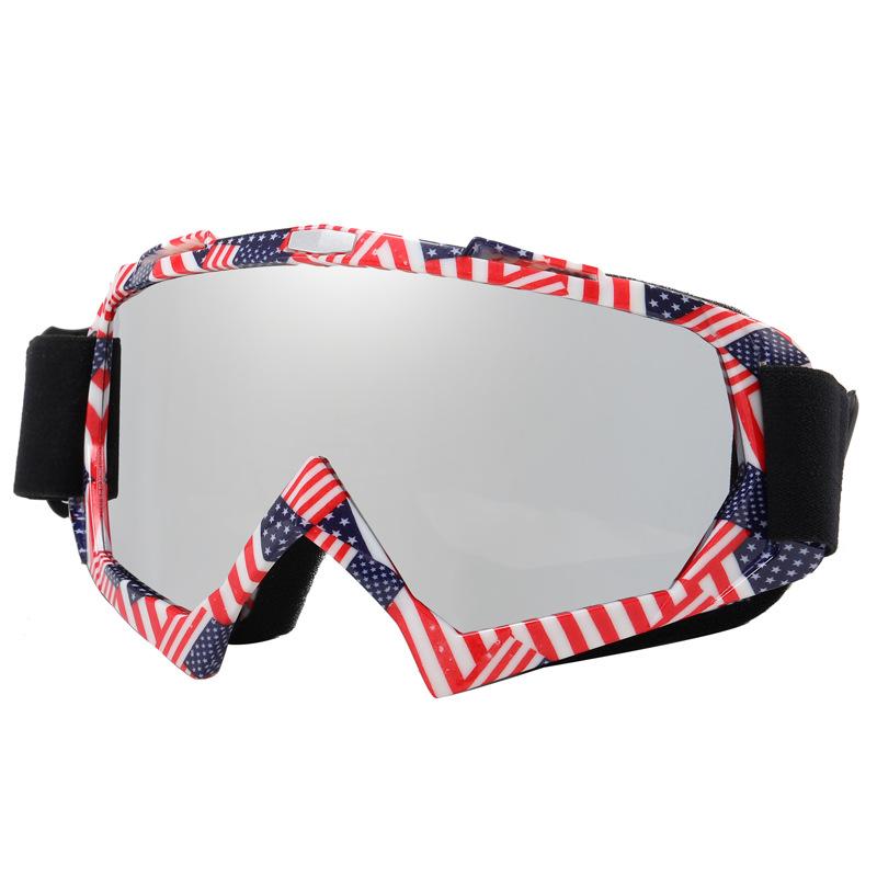 Новое поступление высокоэластичных горнолыжных очков TPU со встроенной губкой, ветрозащитных, с защитой от ультрафиолета для взрослых на открытом воздухе
