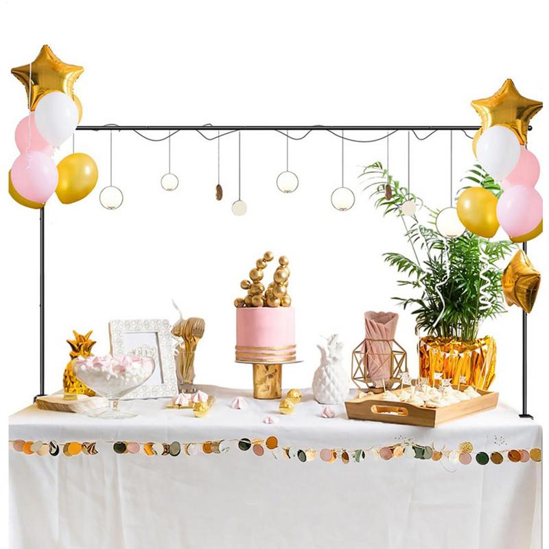 Metal Table Arch Stand Metal Balloon Flower Arch Stand Table Rod Stand Reusable Arch Stand Adjustable Table Rod Holder