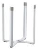 Yamazaki Jitsugyo 6534 Plastic Bag Holder White W12 X X Plate Drainer Triangular Corner Tabletop Trash Can Slim Foldable Approx. D9.5 H16.5cm
