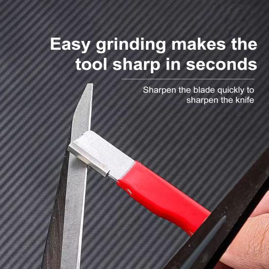 1/5Pcs Cutter Sharpener Portable Tungsten Steel Cutter Sharpener Handheld Pocket Size Multi-Tool