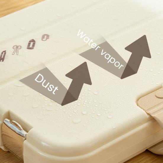 Папка для файлов формата А4 с ручкой-замком, портативный ящик для хранения файлов, водонепроницаемый, школьные и офисные принадлежности, органайзер для экзаменационных работ и документов