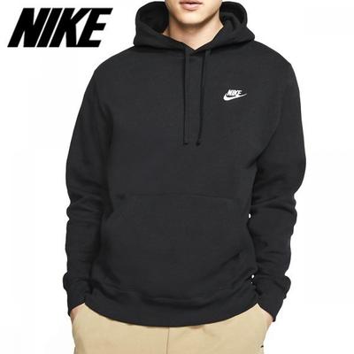 Nike Мужская флисовая толстовка с капюшоном S nSw Club raiSed Bv2654 010