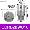 Пневматический поворотный цилиндр с лопастью типа SMC CRB2BW CDRB2BW CDRB2BWU 10 15 20 30 40-90S 180S 270S
