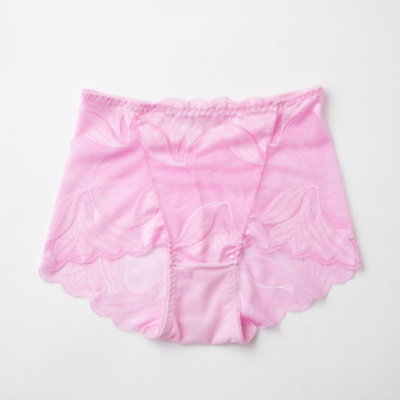 Sexy Women Lace Seamless Underwear Comfortable Underwear High Waist Briefs Large Size Panties EMA