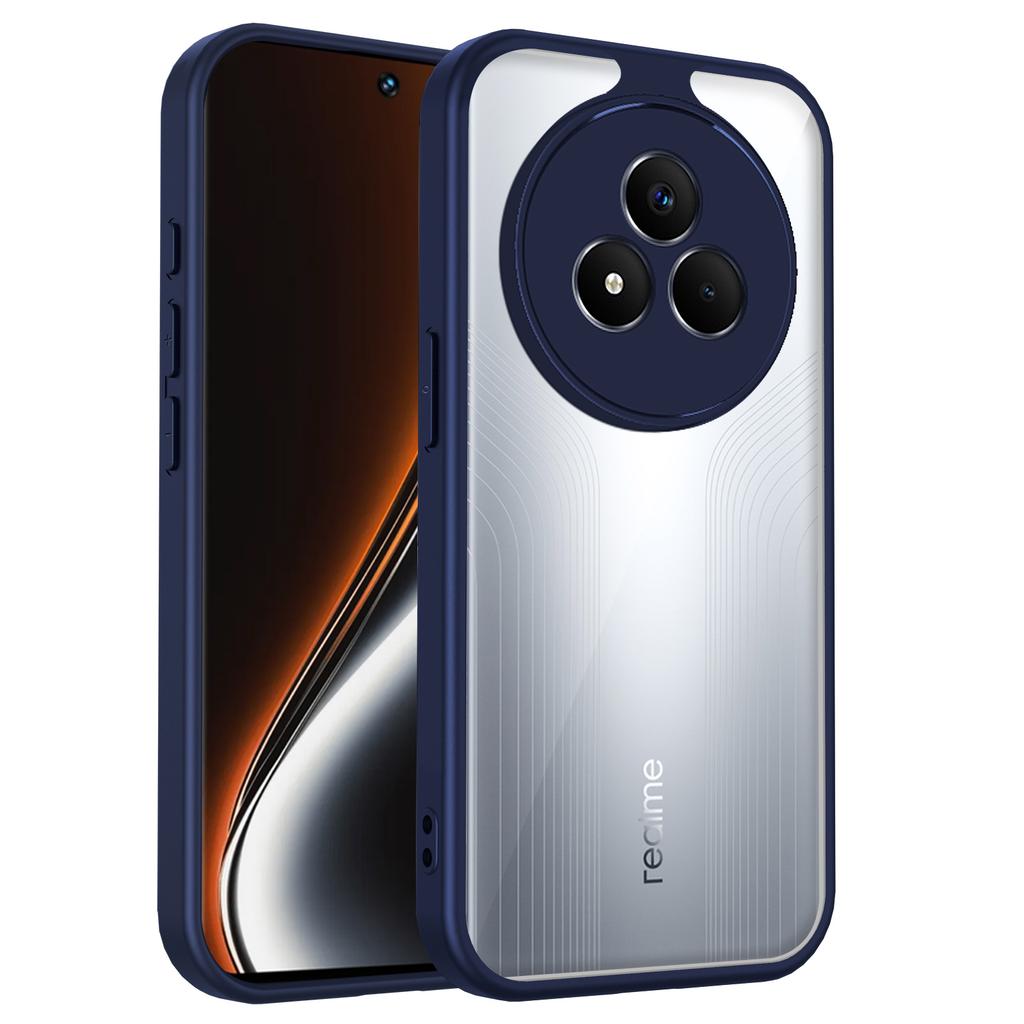 Чехол для Realme Narzo 80 Pro Чехол для телефона Realme Narzo 80 Pro Чехол-бампер с воздушной подушкой Силиконовый бампер Прозрачная матовая задняя крышка Жесткая