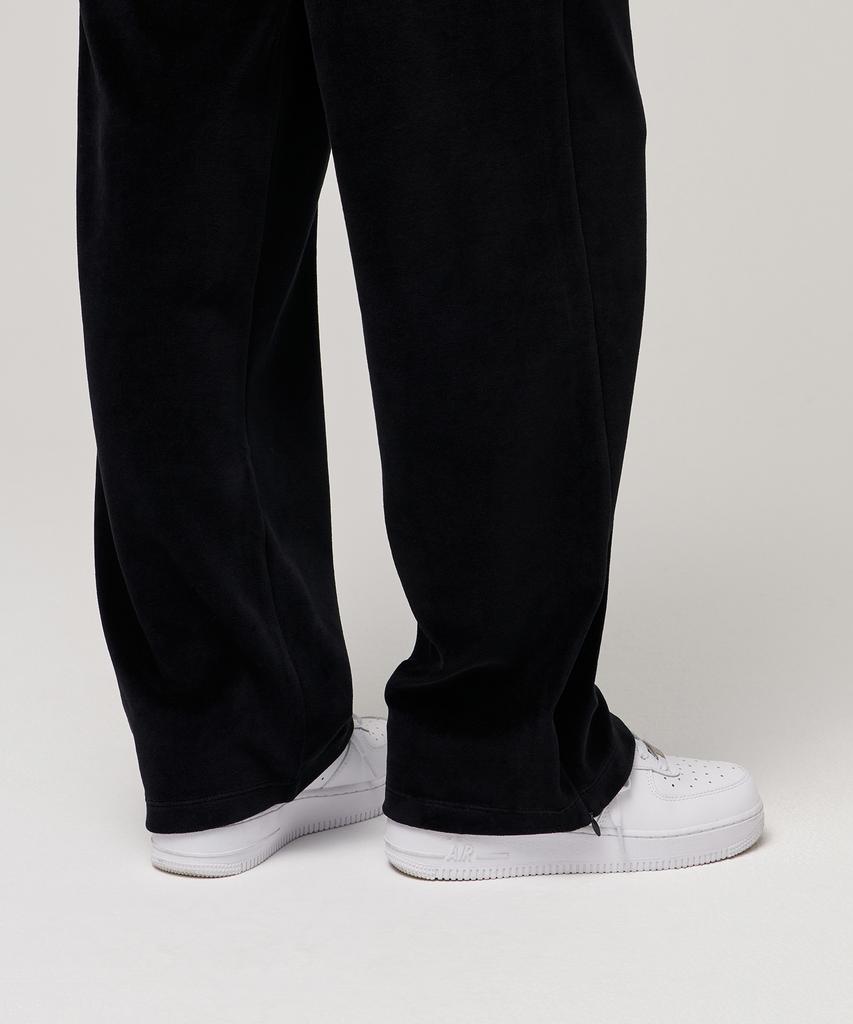 MUSINSA STANDARD WOMAN Women'S Velour Lounge Pants [Black]